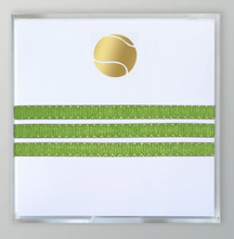Load image into Gallery viewer, Tennis Gold Foil Note Pad