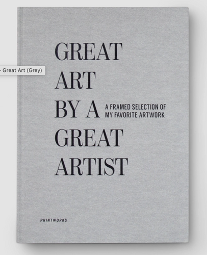 Grey - Great Art Frame Book