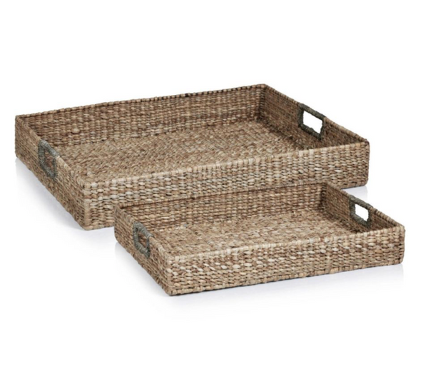 Large Basket Tray w/ Handles