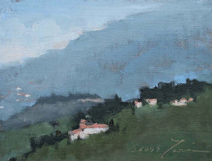 Sherrie Russ Levine - Hilltop Views Over Vaucluse (6 x 8)
