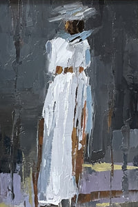 Geri Eubanks - Woman In Hat (9 x 7)