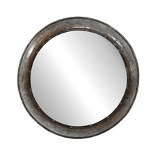 Load image into Gallery viewer, Round Metal Mirror