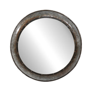 Round Metal Mirror