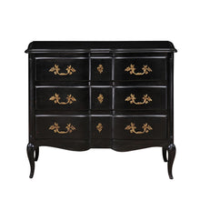 Load image into Gallery viewer, Black Parisian Commode