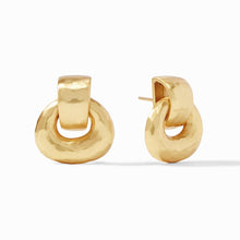Load image into Gallery viewer, Gold Avalon Doorknocker Earrings