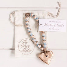 Load image into Gallery viewer, The Sercy Studio Bitty Blue Blessing Beads