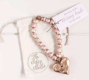 The Sercy Studio Bitty Pink Blessing Beads