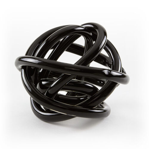 Black Glass Knot