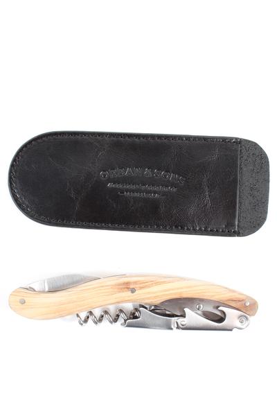 Orban & Sons Large Olivewood Corkscrew with Pouch