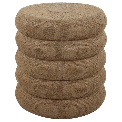 Round Braided Rope Table