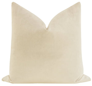 Cashmere Mohair Velvet Pillow 22x22
