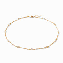 Load image into Gallery viewer, Charlotte Zirconia Delicate Station Necklace