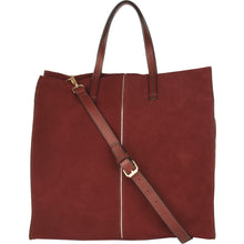 Load image into Gallery viewer, Loxwood Cherche Midi Bag in Cherry Suede
