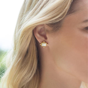 Clear Crystal Clara Stud Earrings