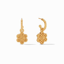 Load image into Gallery viewer, Julie Vos Colette Hoop and Charm Earrings in Pearl