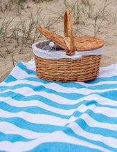 Load image into Gallery viewer, Mediterranean Striped Towel