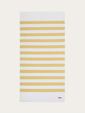 Load image into Gallery viewer, Mustard Striped Towel