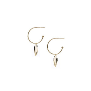 Natalie Wood Designs Choose Happy Mini Hoop Earrings