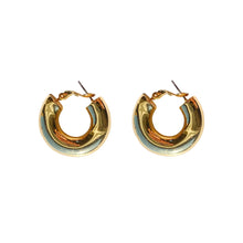 Load image into Gallery viewer, Gold Emma Hoops