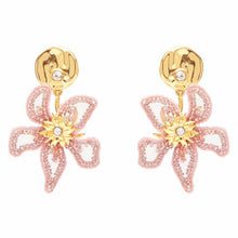 Load image into Gallery viewer, Pink Estefania Earrings