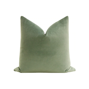Eucalyptus Velvet Pillow