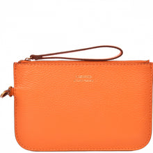Load image into Gallery viewer, Loxwood Zip Clutch in Papaye