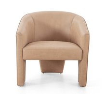 Load image into Gallery viewer, Palermo Nude Leather Chair