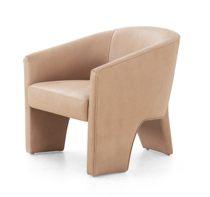 Palermo Nude Leather Chair