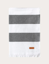 Load image into Gallery viewer, Storm Wide Stripe Towel