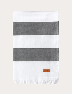 Storm Wide Stripe Towel