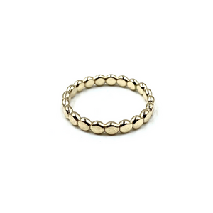 Size 7 Gold Rock Ring