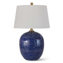 Load image into Gallery viewer, Harbor Blue Ceramic Lamp