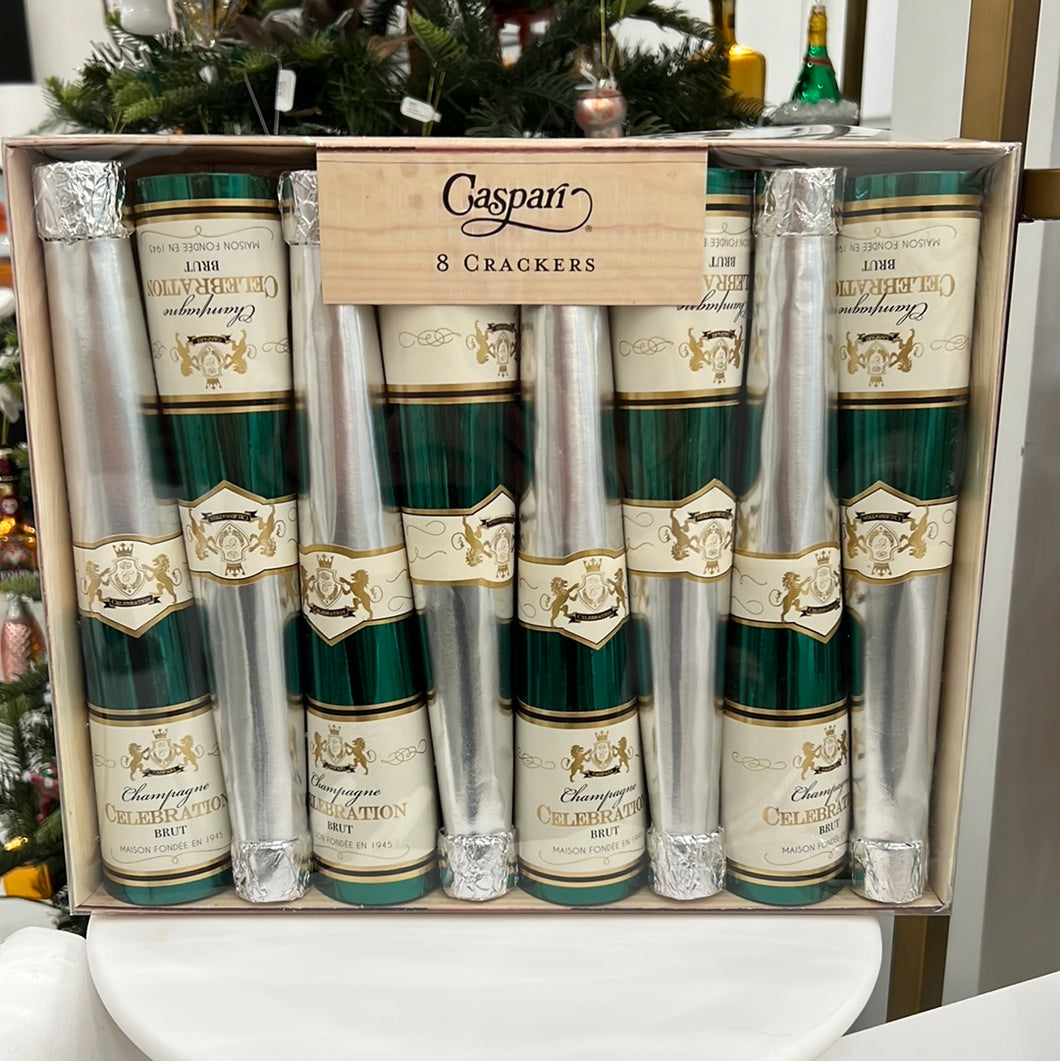Caspari Champagne Bottle Crackers