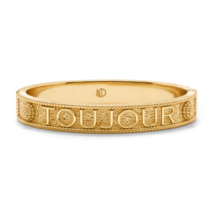 L'Amour Toujour Hinged Bangle
