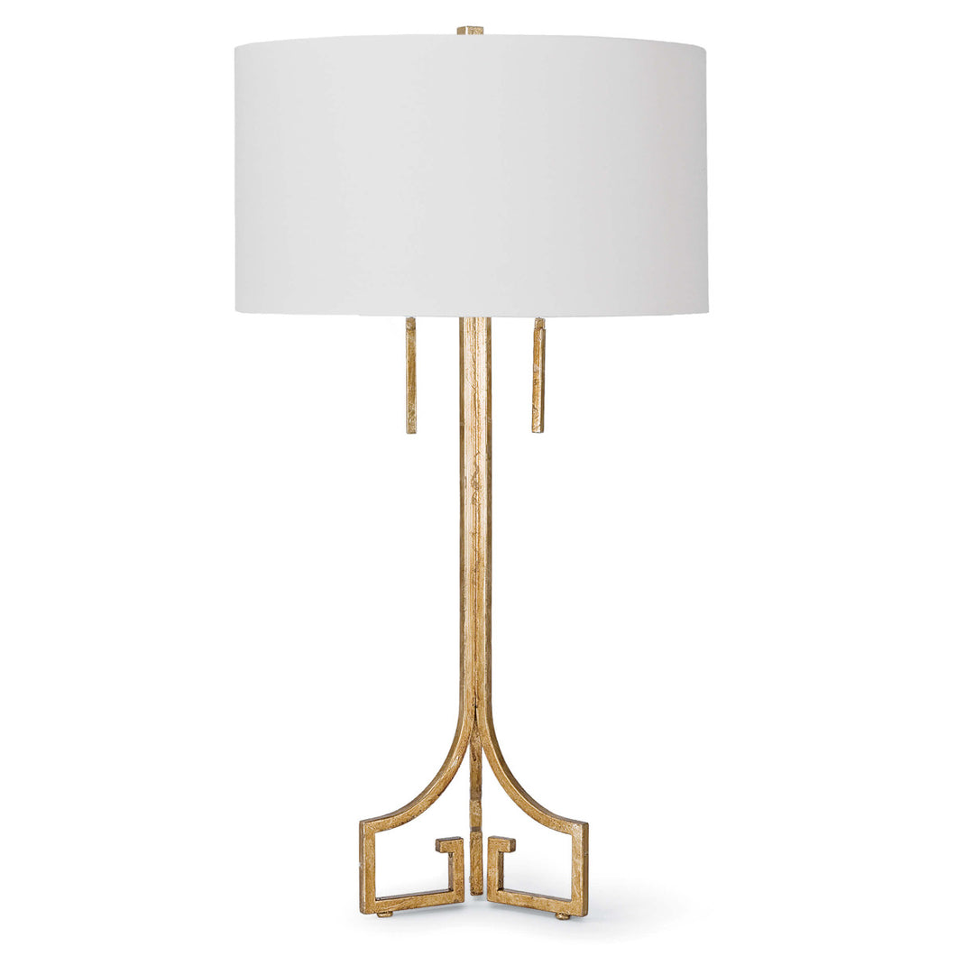 Greek Brass Table Lamp