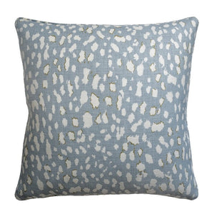 Blue & White Spotted Pillow