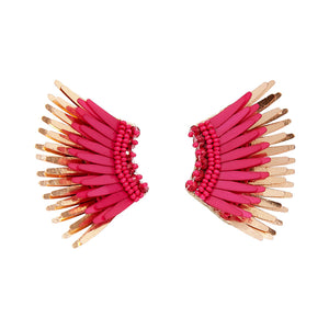 Magenta Rose Gold Mini Madeline Earrings