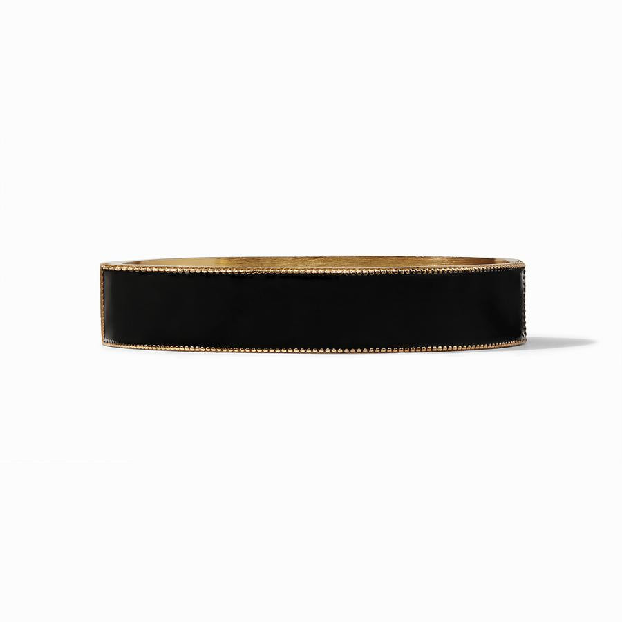 Marseille Obsidian Black Hinge Bangle