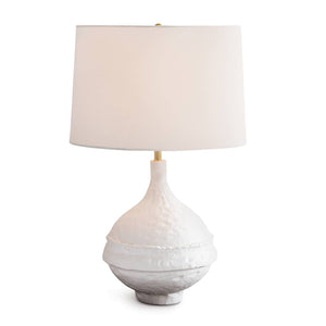 Matte White Rounded Lamp