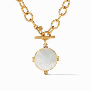 Mother of Pearl Meridian Statement Necklace