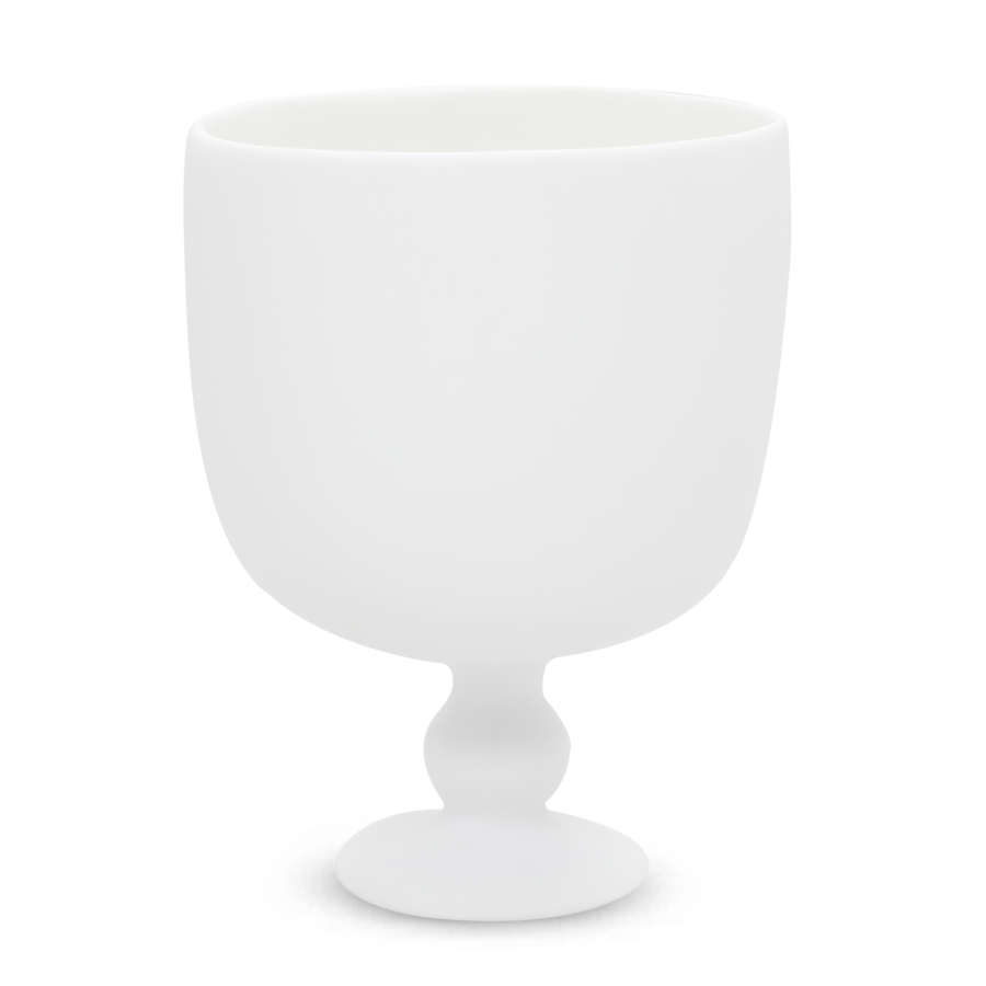 Pedestal Champagne Bucket White
