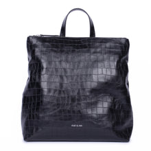 Load image into Gallery viewer, Naomi Bag in Black Croc