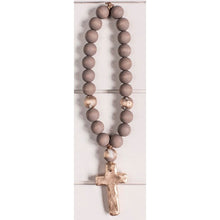 Load image into Gallery viewer, The Sercy Studio Norah Cross/Heart Blessing Beads