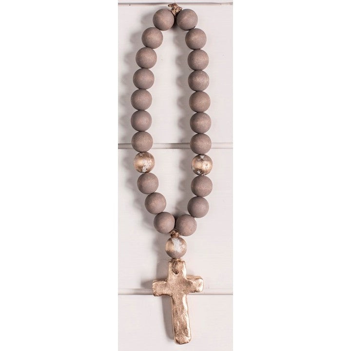 The Sercy Studio Norah Cross/Heart Blessing Beads
