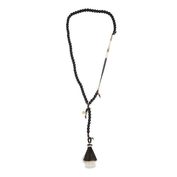 Onyx Quill Necklace