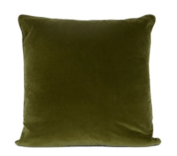 Pesto Velvet Pillow