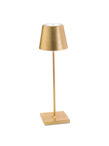 Micro Gold Leaf Lamp with Charging Base