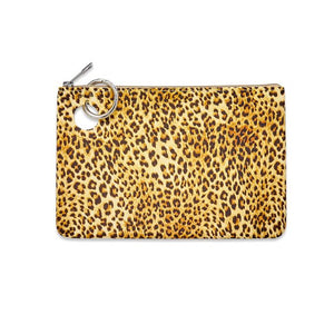 Large Silicone Pouch - Cheetah