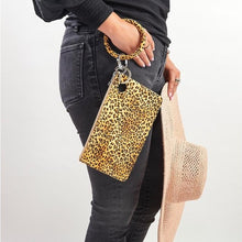 Load image into Gallery viewer, Large Silicone Pouch - Cheetah