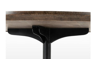 Brown Oak Dining Table